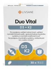 LIVSANE Duo Vital D3 + K2
