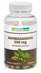 PLUS LEKÁREŇ ASHWAGANDHA 500 mg Withania opojná