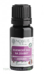NOBILIS Tilia BIO Dojčenský olej na zúbky Jakoubek
