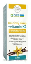 PLUS LEKÁREŇ Kalciový sirup + vitamín K2