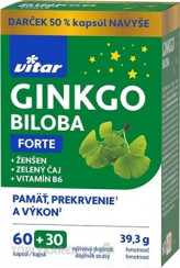 VITAR GINKGO BILOBA FORTE