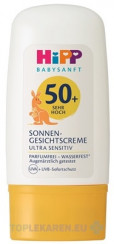 HiPP BABYSANFT Krém na tvár proti slnku SPF50+