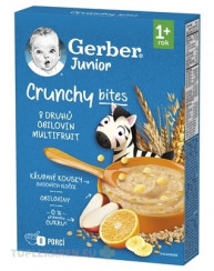 Gerber Junior Nemliečna kaša s chrumkavými kúskami