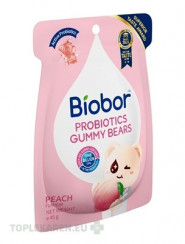Biobor PROBIOTICS GUMMY BEARS PEACH FLAVOR