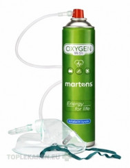 martons OXYGEN Inhalačný Kyslík O2 99,5 %