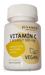 JUVAMED VITAMÍN C Z ACEROLY 500 mg