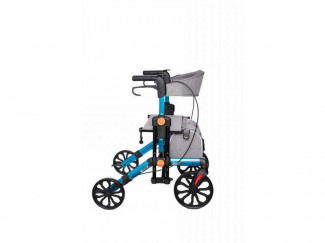 REHAFUND RF-626/N BERLIN chodítko pre seniorov štvorkolesové modré