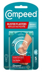 Compeed NÁPLASŤ na pľuzgiere DISCREET