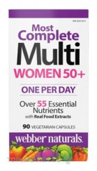 Webber Naturals Multivitamín pre ženy 50+
