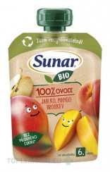 Sunar BIO Jablko Mango Broskyňa