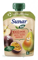 Sunar BIO Jablko Hruška Marakuja