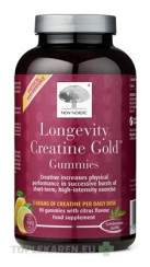 NEW NORDIC Longevity Creatine Gold Gummies