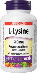 Webber Naturals L-Lysine 500 mg