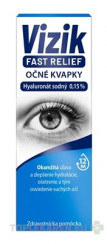 VIZIK FAST RELIEF Očné kvapky