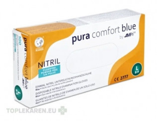 AMPri Pura Comfort Blue Nitrilové rukavice