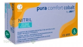 AMPri Pura Comfort Cobalt Nitrilové rukavice