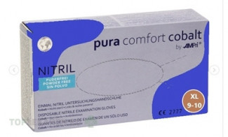 AMPri Pura Comfort Cobalt Nitrilové rukavice