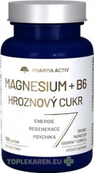Pharma Activ MAGNESIUM + B6 Hroznový cukor