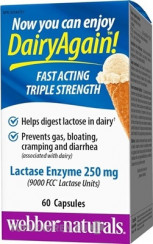 Webber Naturals Laktáza enzým 9000 FCC