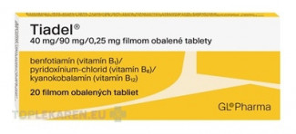 Tiadel 40 mg/90 mg/0,25 mg