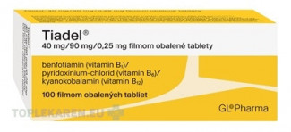Tiadel 40 mg/90 mg/0,25 mg