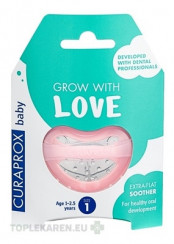 CURAPROX Baby korekčný cumlík, veľkosť 1