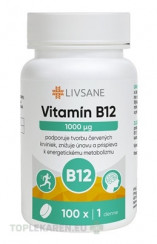 LIVSANE Vitamín B12 1000 μg