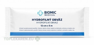BIOMIC Obväz hydrofilný sterilný