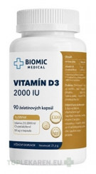 BIOMIC VITAMÍN D3 2000 IU