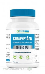 PLUS LEKÁREŇ SERAPEPTÁZA 250 000 SPU