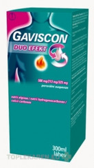 GAVISCON DUO EFEKT Perorálna suspenzia