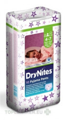 HUGGIES DRY NITES MEDIUM PRE DIEVCATA  (4-7 rokov)