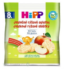 HiPP BIO OBLÁTKY Jablkové ryžové
