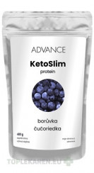 ADVANCE KetoSlim protein - príchuť čučoriedka