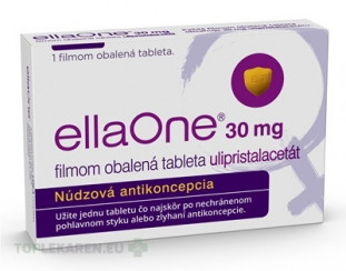 ellaOne 30 mg filmom obalená tableta