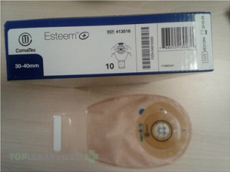 ESTEEM+ stomické vrecko s tvar.tech. InvisiClose