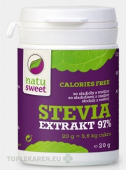 NATUSWEET STEVIA ČISTÝ EXTRAKT 97%
