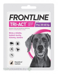 FRONTLINE TRI-ACT Spot-On pre psy L