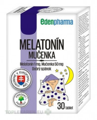 EDENPharma MELATONÍN 1 mg, MUČENKA