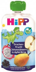 HiPP BIO 100% Ovocie Jablko Hruška Dračie ovocie