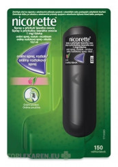 Nicorette Spray 1 mg/dávka s prích. lesného ovocia