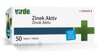 VIRDE ZINOK AKTIV + VITAMÍN A