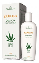 Cannaderm CAPILLUS šampón proti lupinám NEW