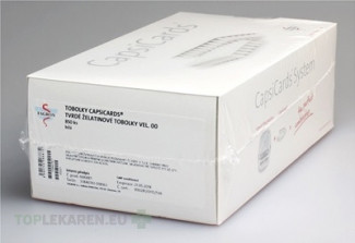 CapsiCards želatínové kapsule veľkosť 00 - FAGRON