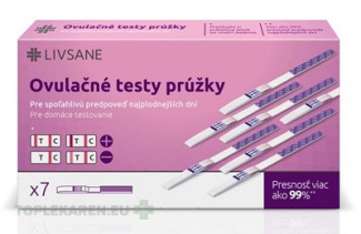 LIVSANE Ovulačný test prúžky