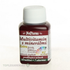 MedPharma MULTIVITAMIN S MINERÁL. EXTRA 42 ZLOŽIEK